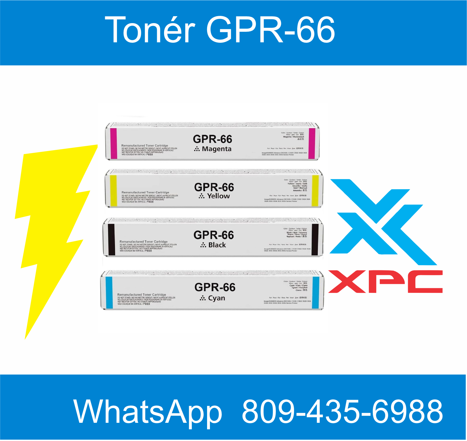 toner canon GPR-66